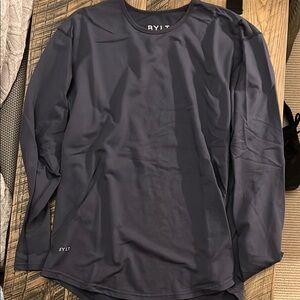 BYLT Dark Blue Long Sleeve Shirt